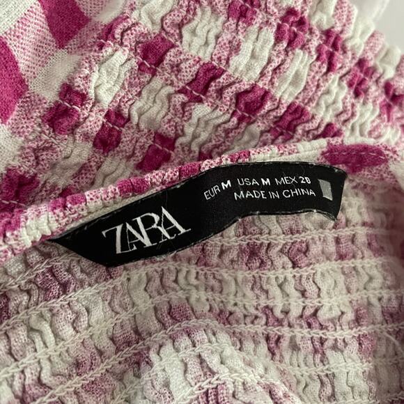 Zara gingham crop top - Picture 3 of 7